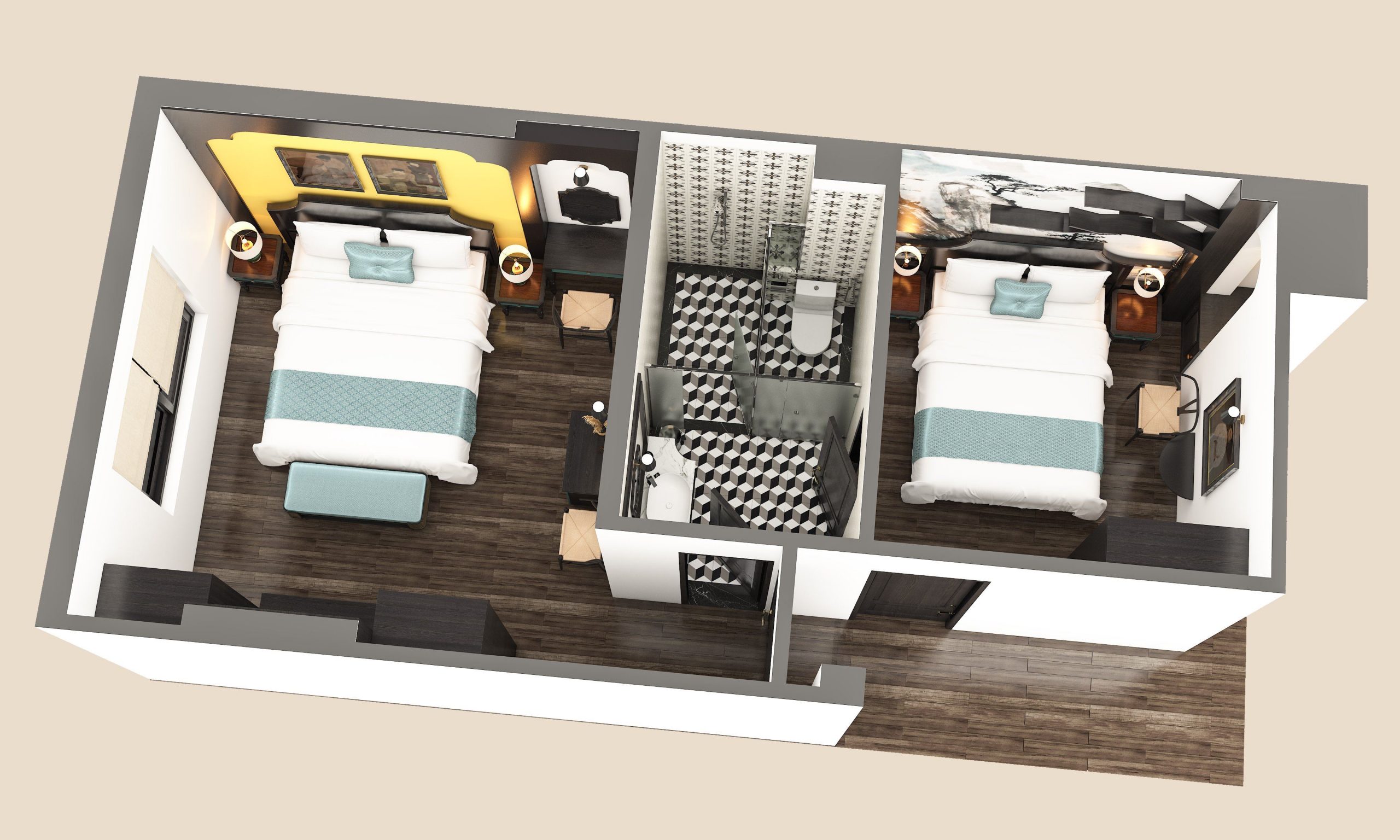 Phòng Family Suite Connecting